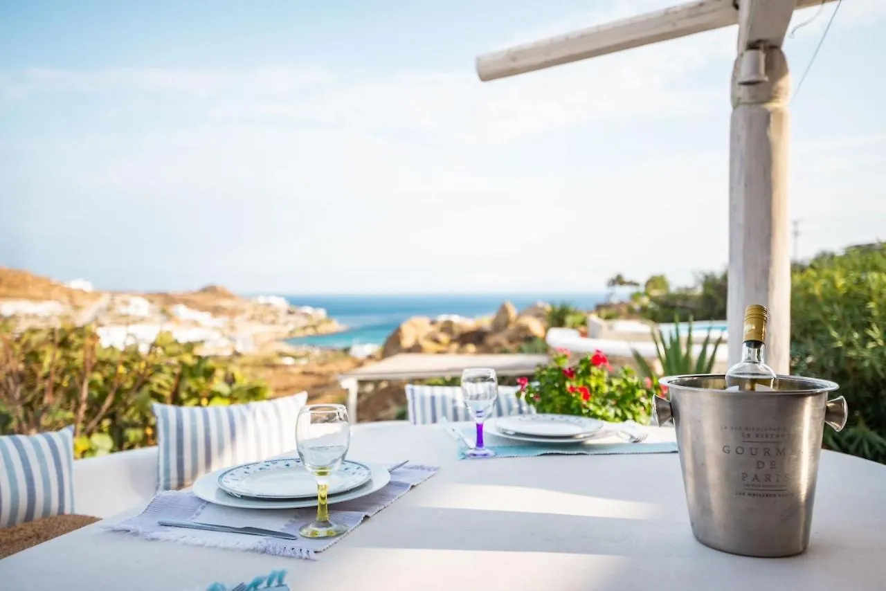 Charming Villa In Platis Gialos With Private Pool Paradise Beach  0*, Paradise Beach (Mykonos) Grecja
