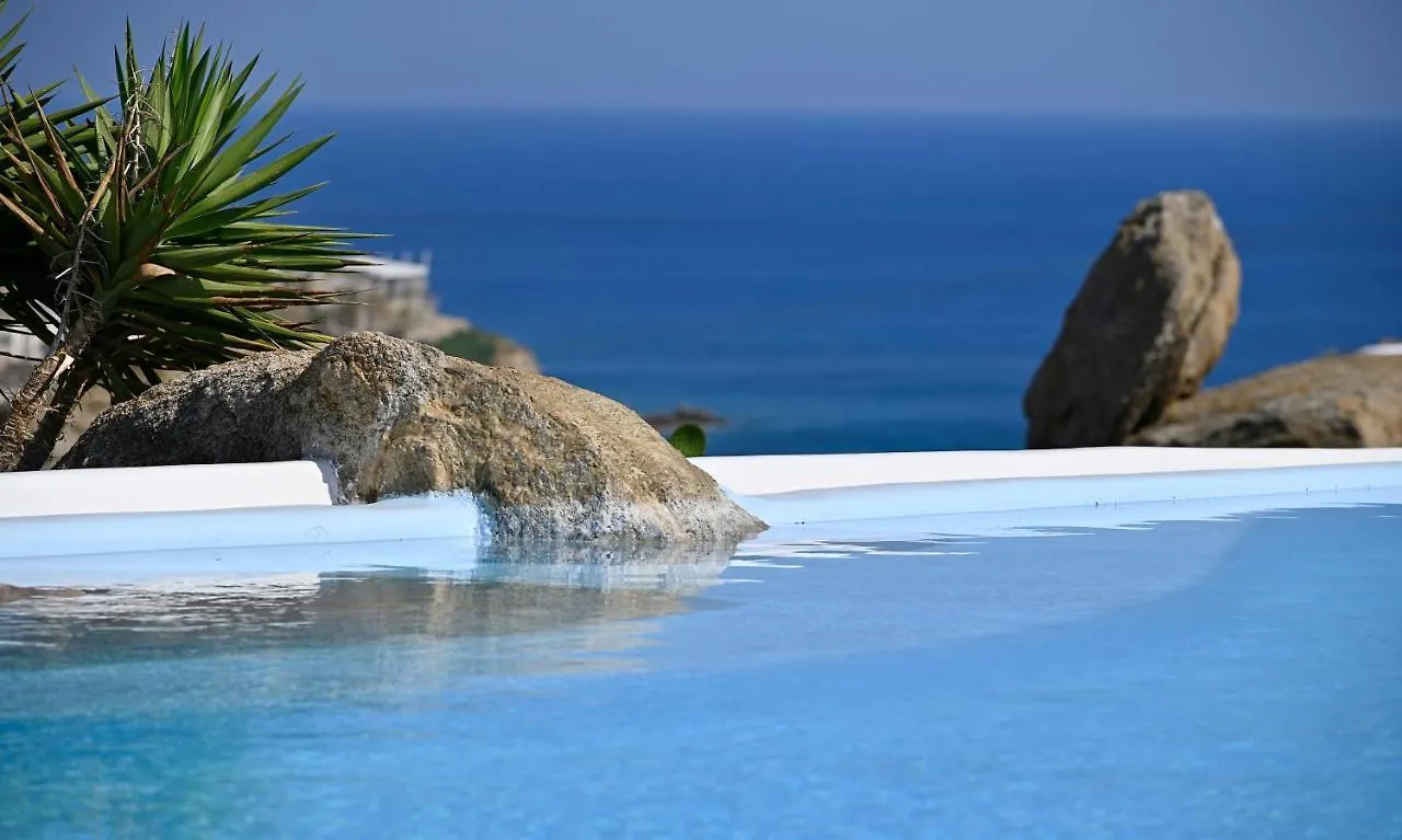 Charming Villa In Platis Gialos With Private Pool Paradise Beach  Grecja