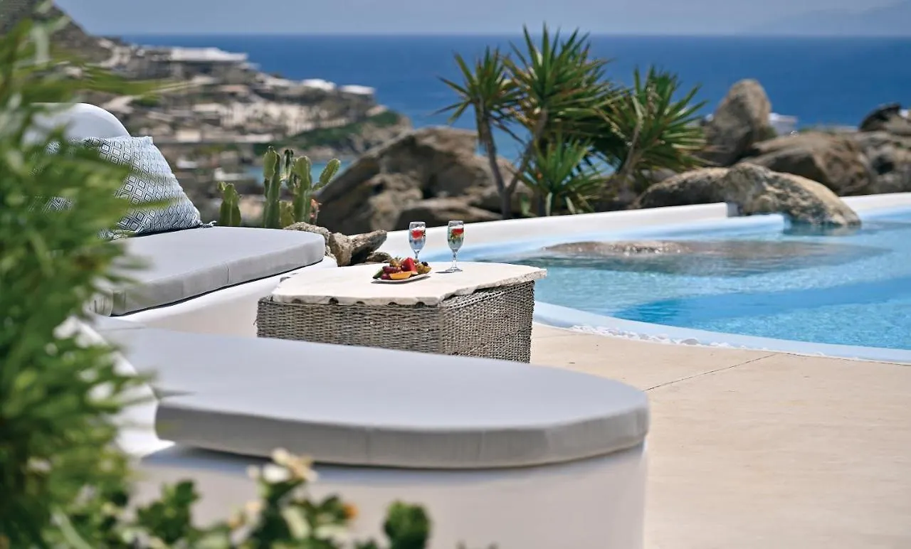 Charming Villa In Platis Gialos With Private Pool Paradise Beach  Grecja