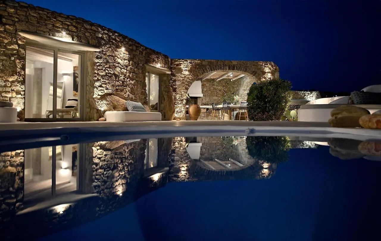 Charming Villa In Platis Gialos With Private Pool Paradise Beach  0*, Paradise Beach (Mykonos) Grecja