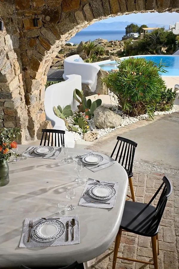 Charming Villa In Platis Gialos With Private Pool Paradise Beach