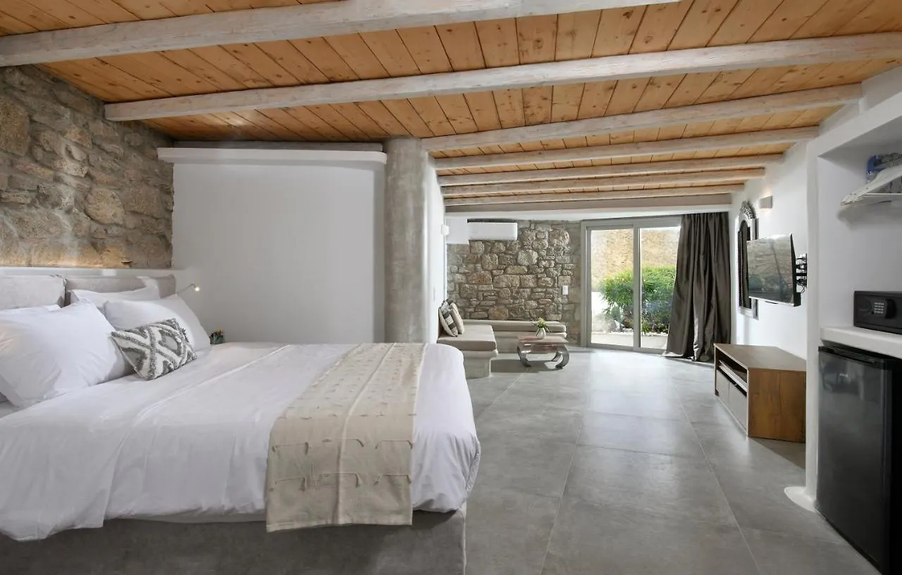 Charming Villa In Platis Gialos With Private Pool Paradise Beach  Grecja