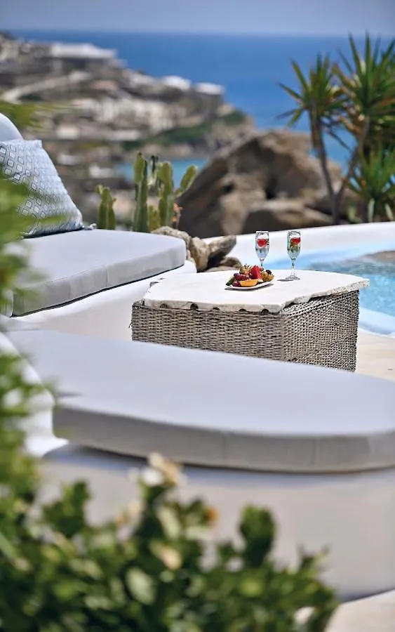 Charming Villa In Platis Gialos With Private Pool Paradise Beach  0*, Paradise Beach (Mykonos)