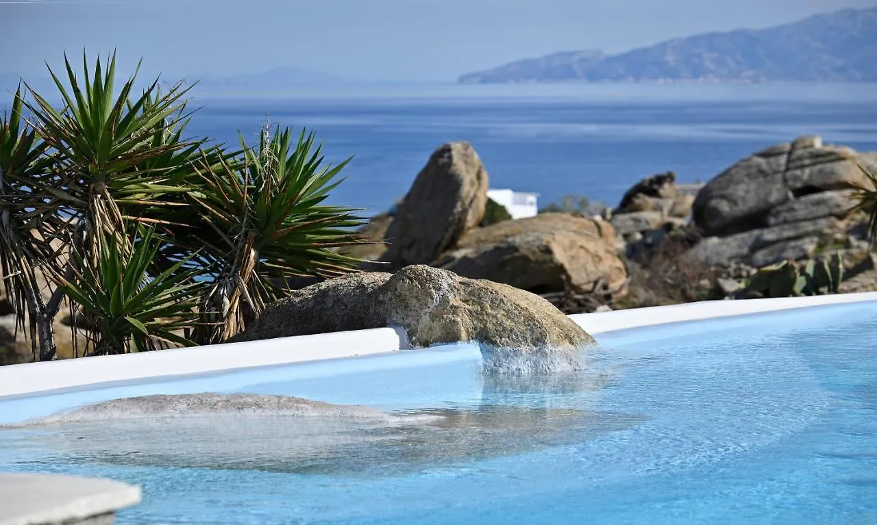 Charming Villa In Platis Gialos With Private Pool Paradise Beach  Grekland
