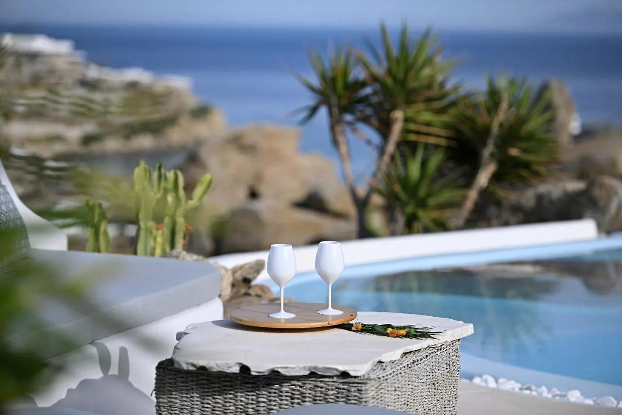 Charming Villa In Platis Gialos With Private Pool Paradise Beach  Grekland