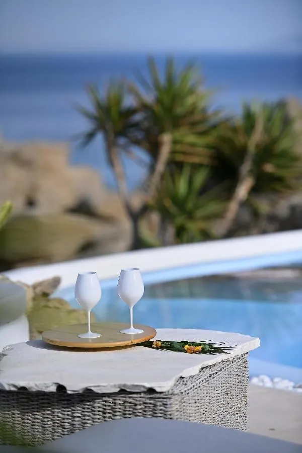 Charming Villa In Platis Gialos With Private Pool Paradise Beach  0*, Paradise Beach (Mykonos)