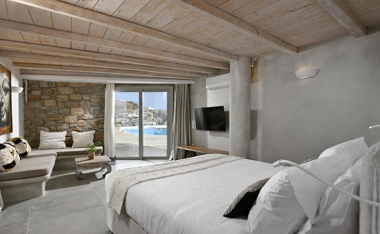 Charming Villa In Platis Gialos With Private Pool Paradise Beach