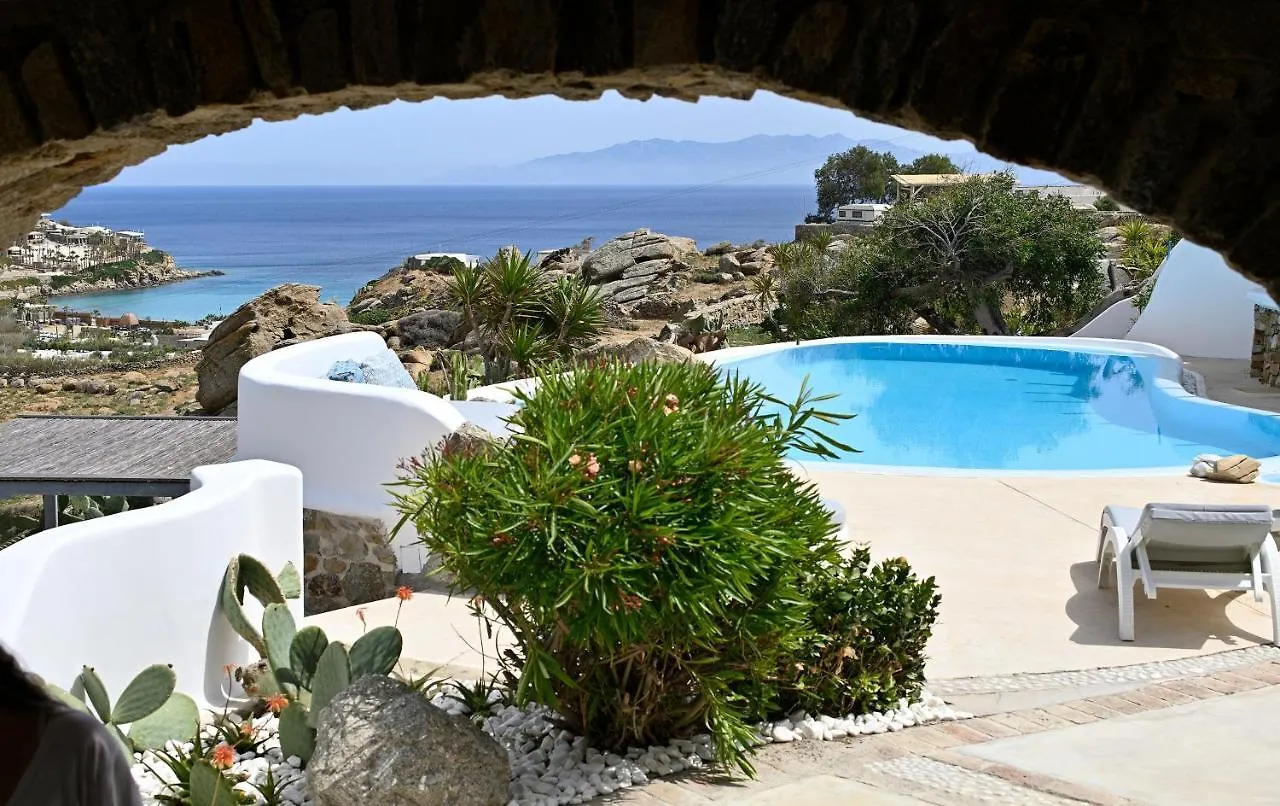 Charming Villa In Platis Gialos With Private Pool Paradise Beach  0*, Paradise Beach (Mykonos) Grekland