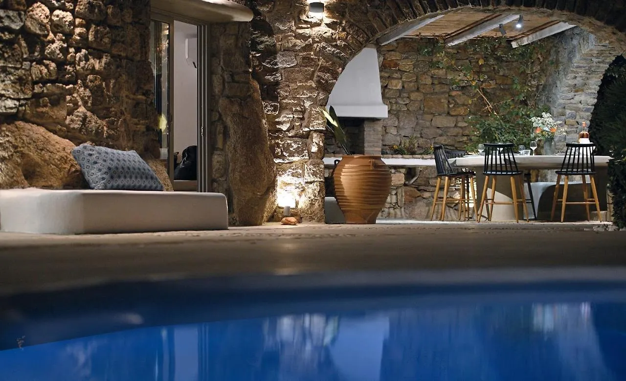 Charming Villa In Platis Gialos With Private Pool Paradise Beach